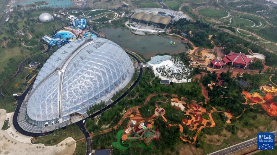 「水との共生」をテーマにしたテーマパーク「東方伊甸園」が開園 山東省青島